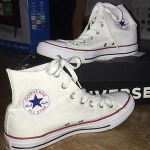 Converse high tops-Women’s size 8 (men’s size 6)